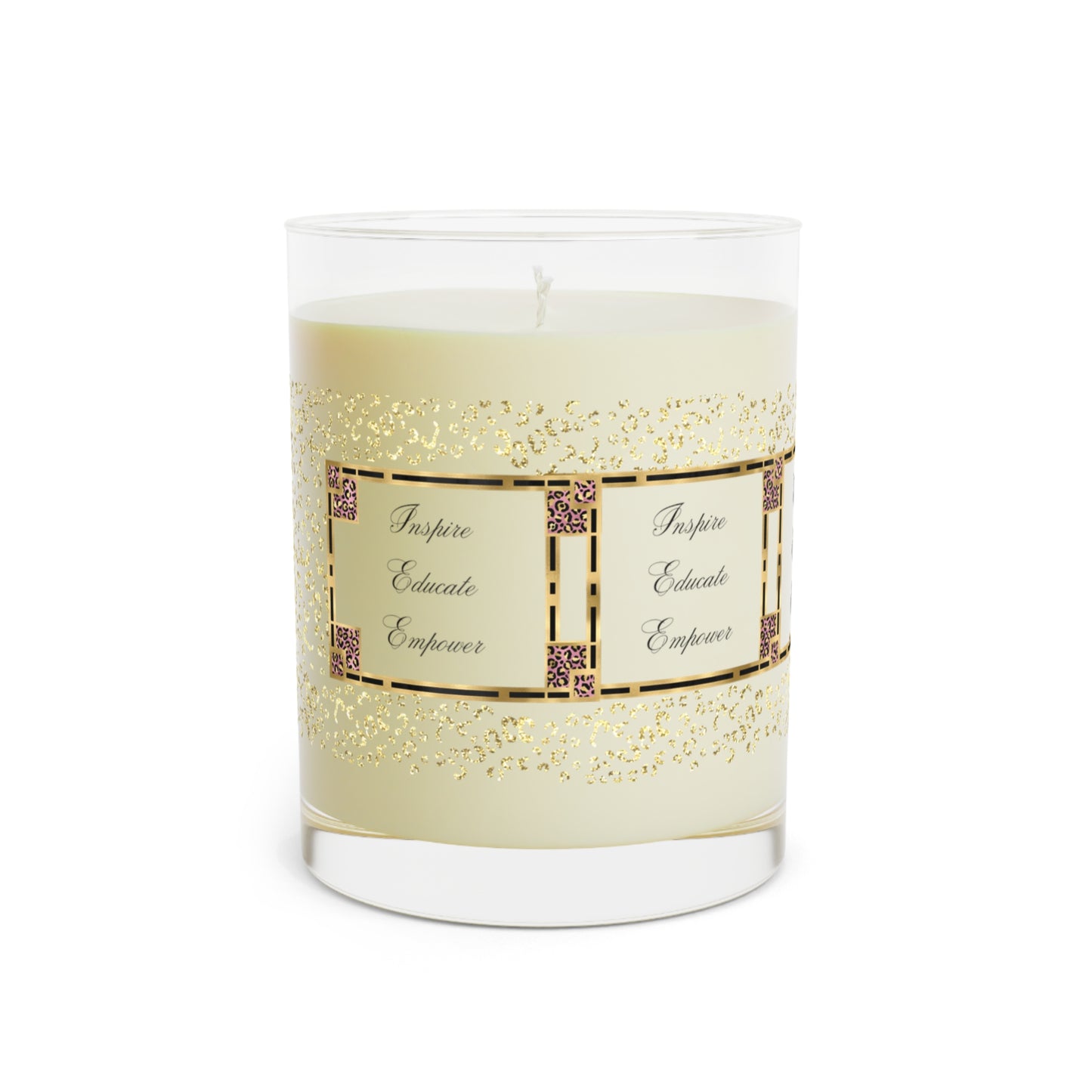 Inspire & Educate Scented Candle - Full Glass, 11oz