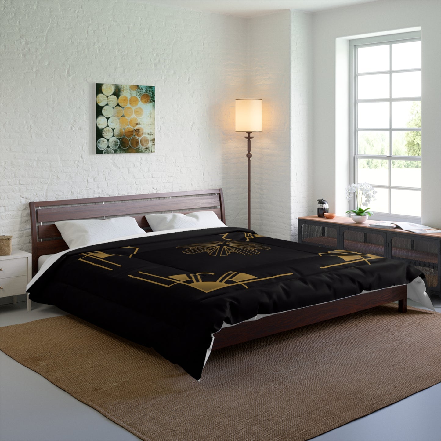 Midnight Luxe (Ebony) Comforter