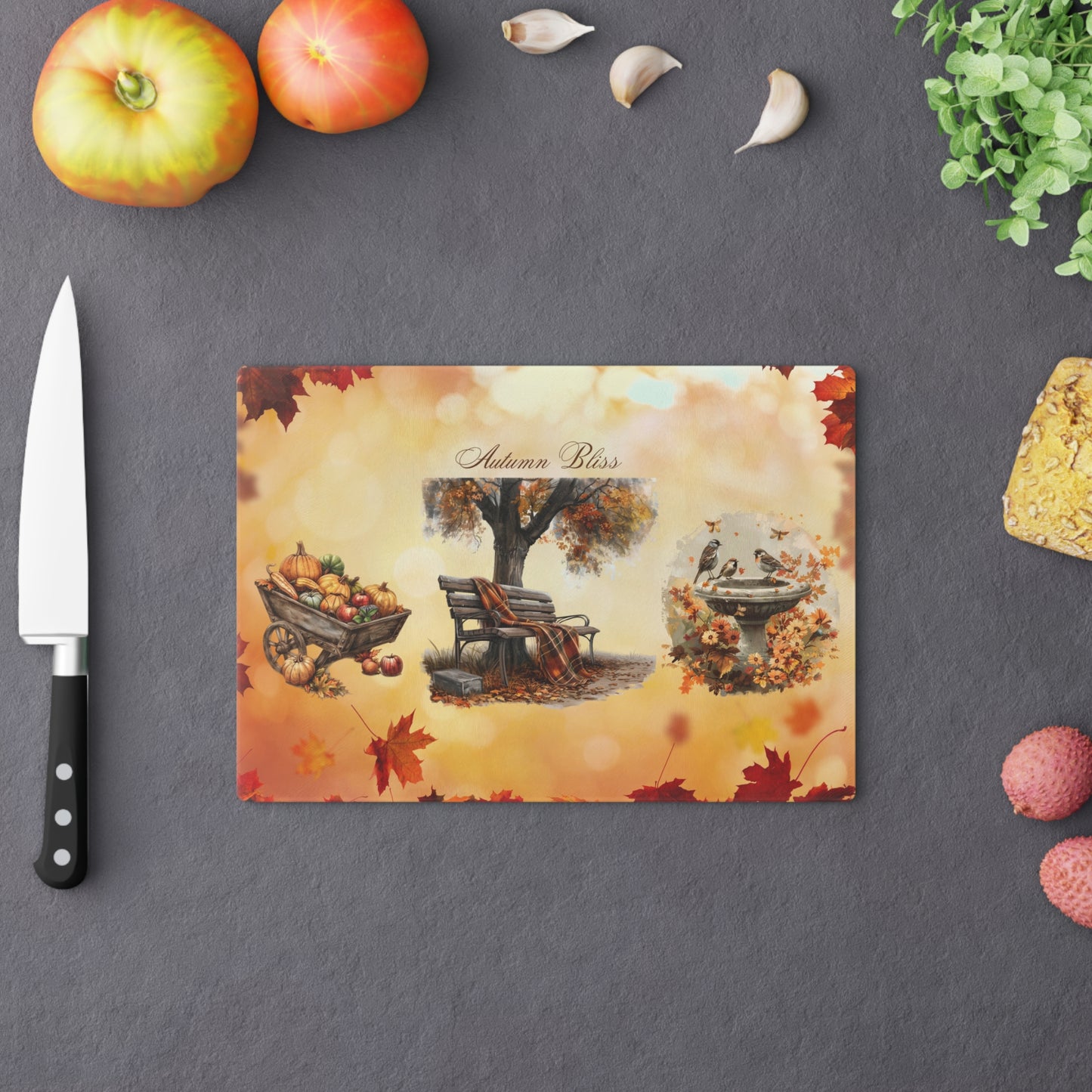 Autumn Bliss Cutting Board
