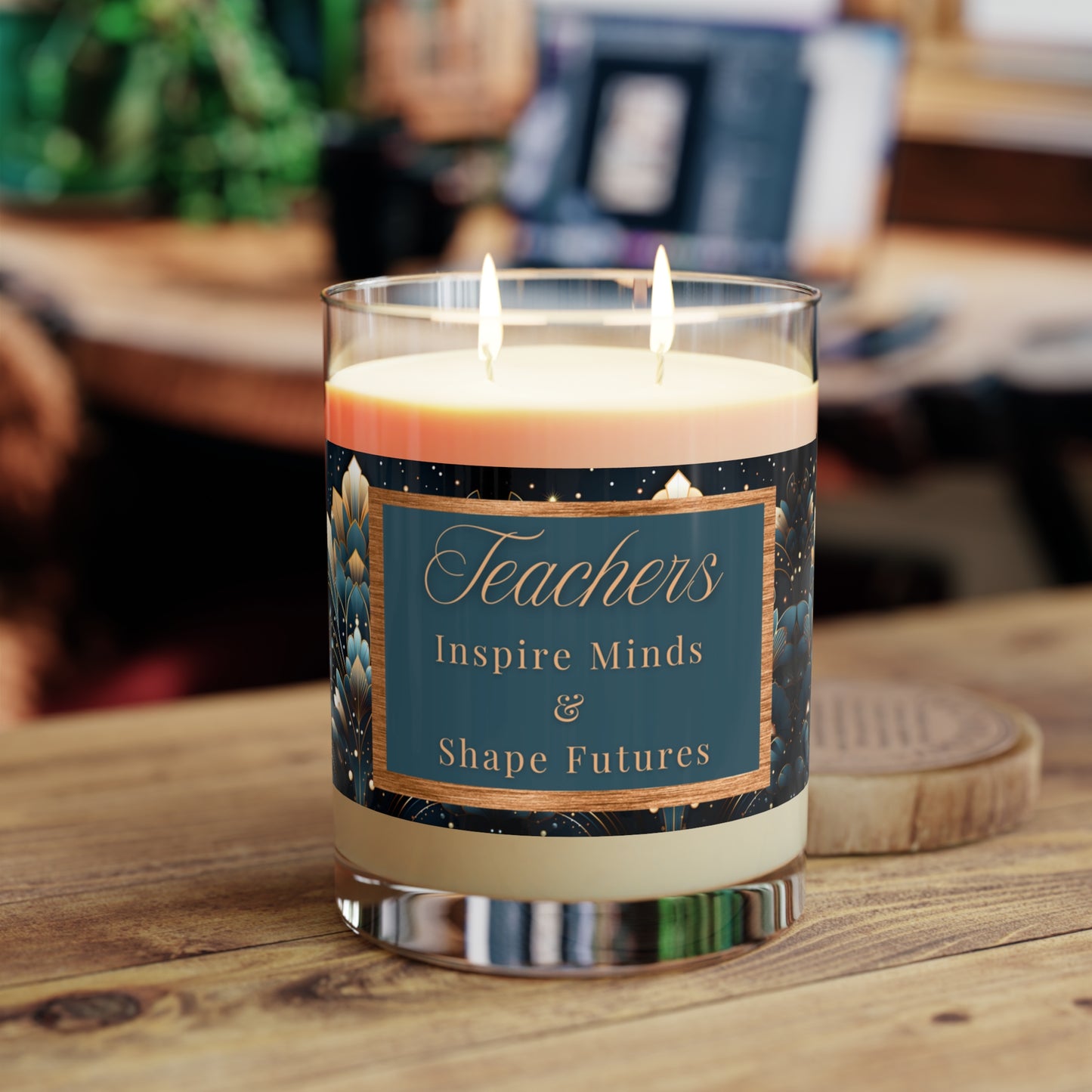 Teachers Scented Candle - Full Glass, 11oz