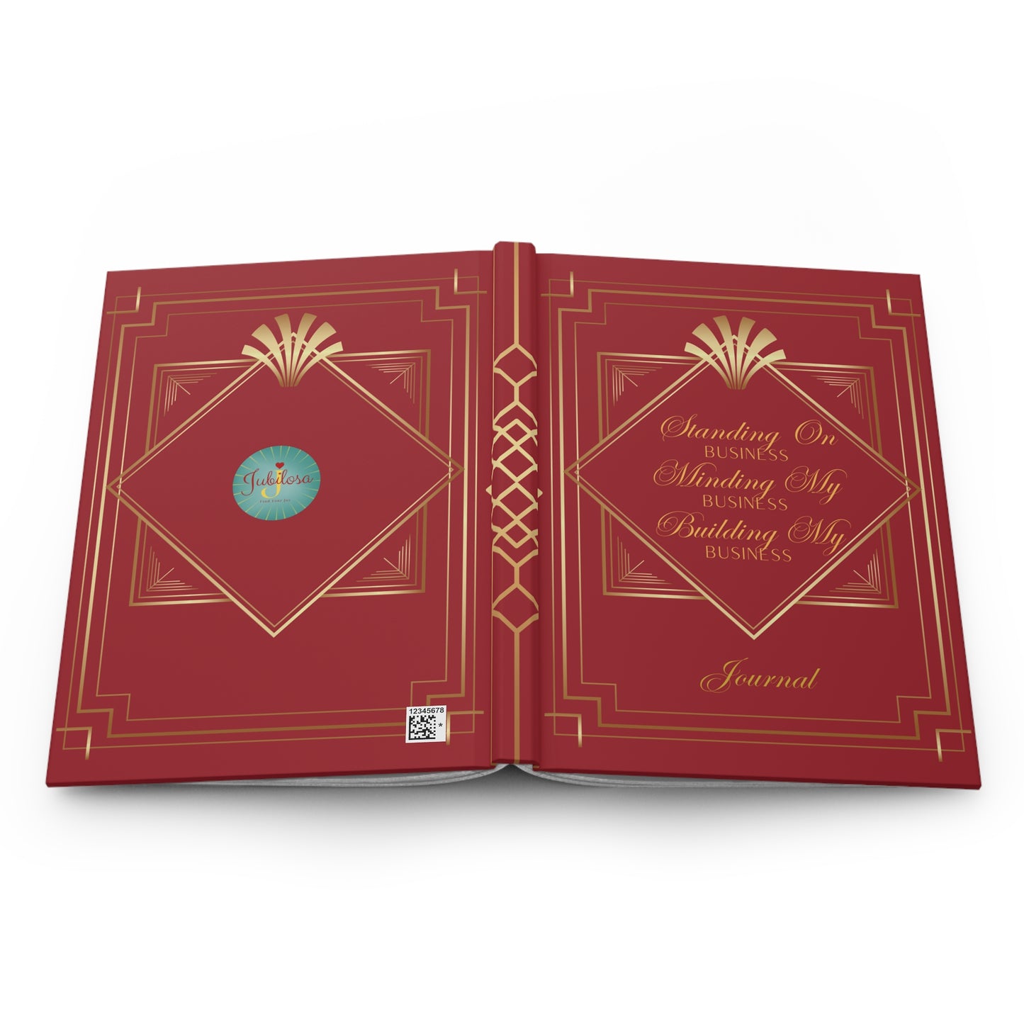 Business 2 (Red) Hardcover Journal Matte
