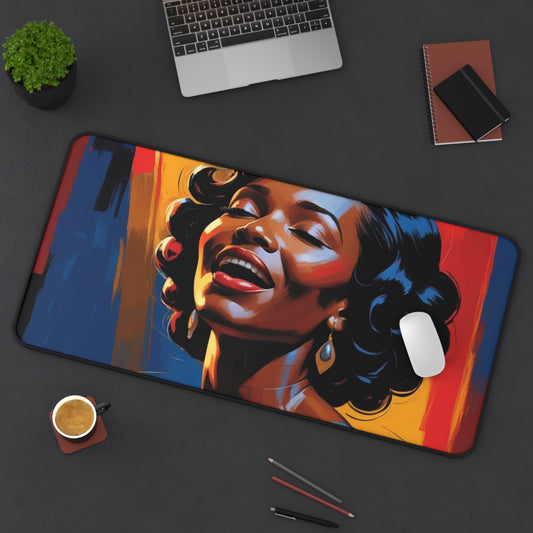 Jazz Songstress Desk Mat