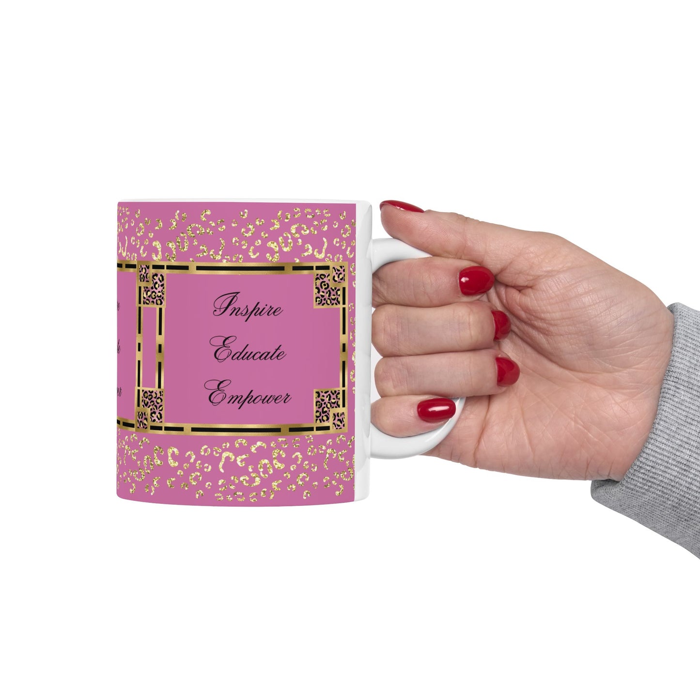 Teachers - Inspire & Educate Ceramic Mug, (11oz, 15oz)