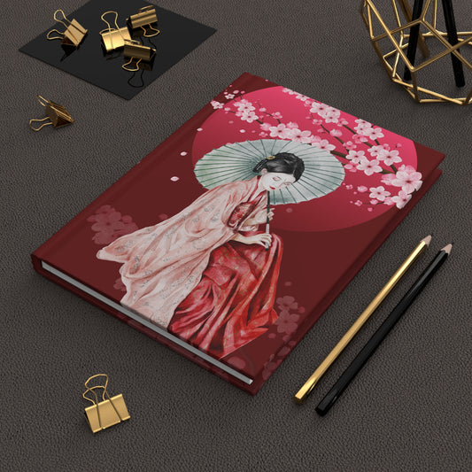 Cherry Blossom Cherry Moon Hardcover Journal Matte