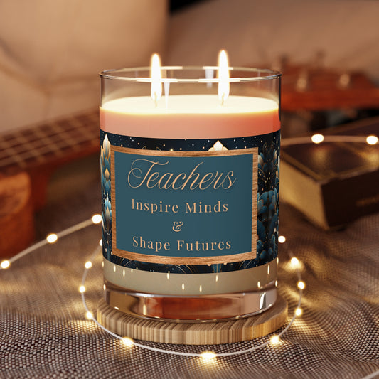 Teachers Scented Candle - Full Glass, 11oz