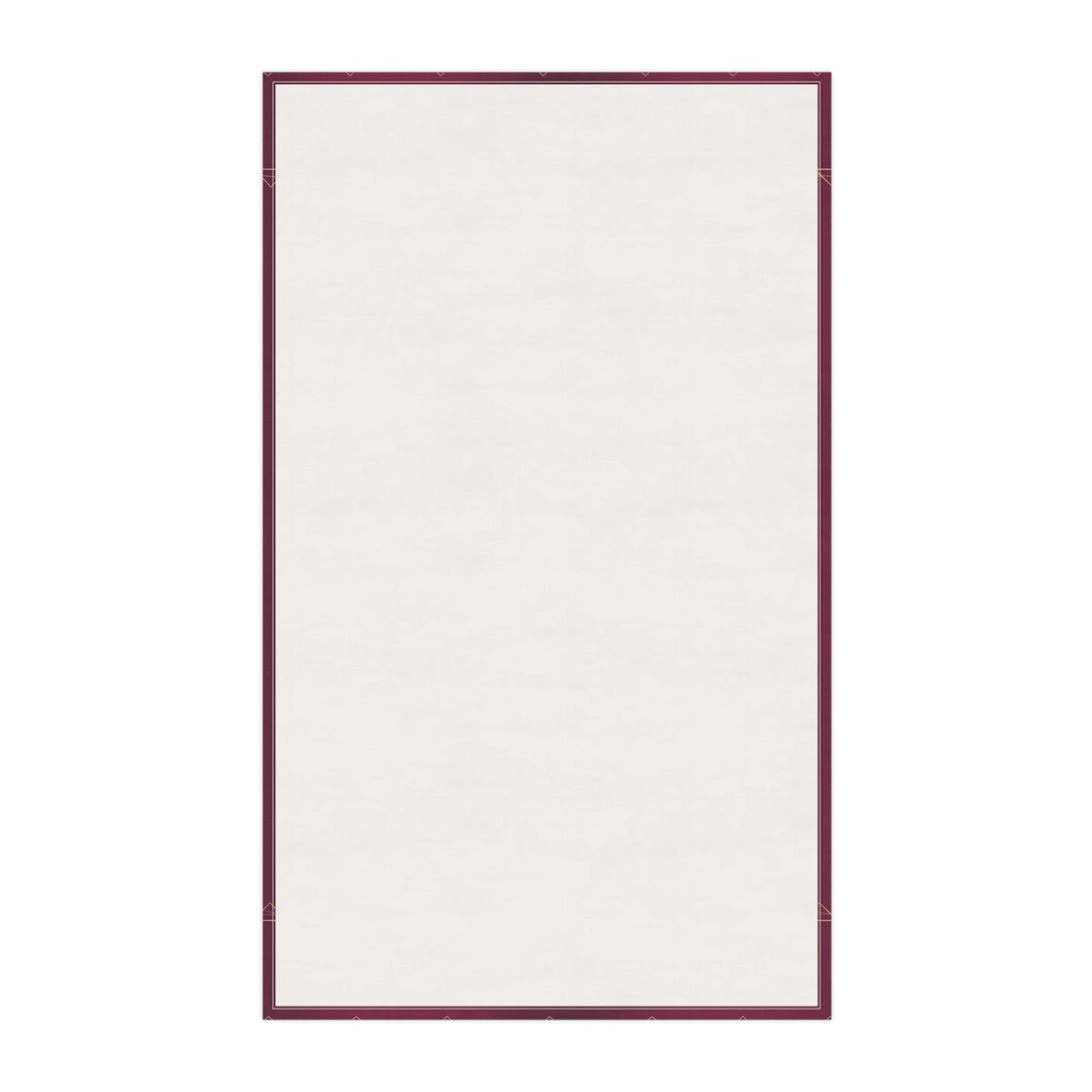 Gilded Elegance (Burgundy) Tea Towels (cotton, poly)