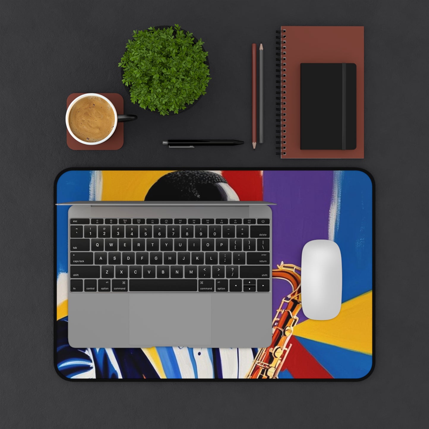 All That Sax Desk Mat