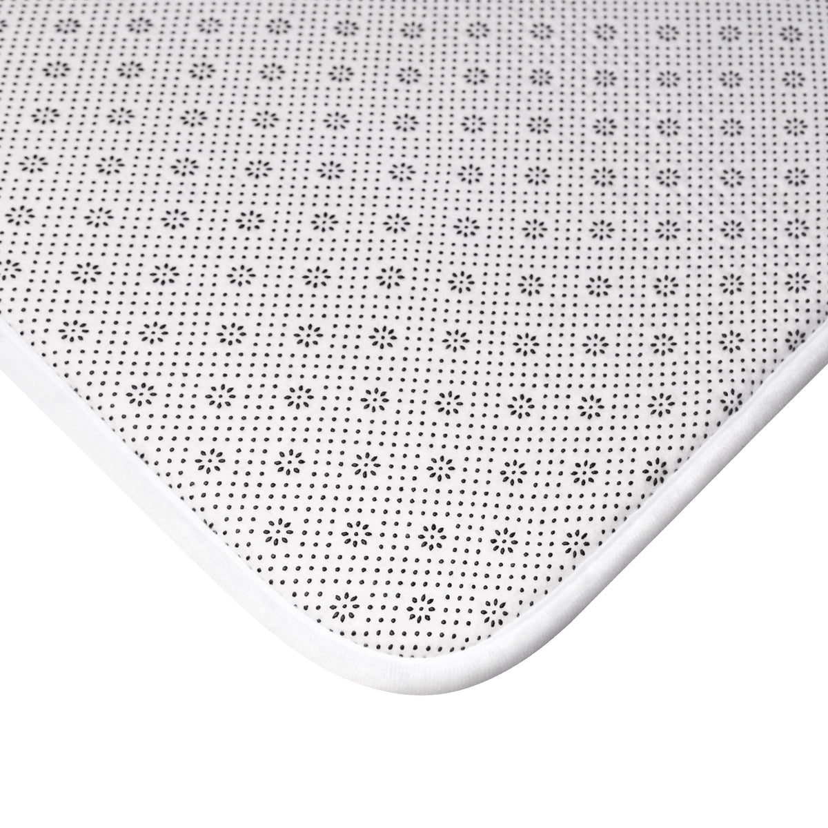 Ember & Earth — Retro Geometric Bathroom Rug