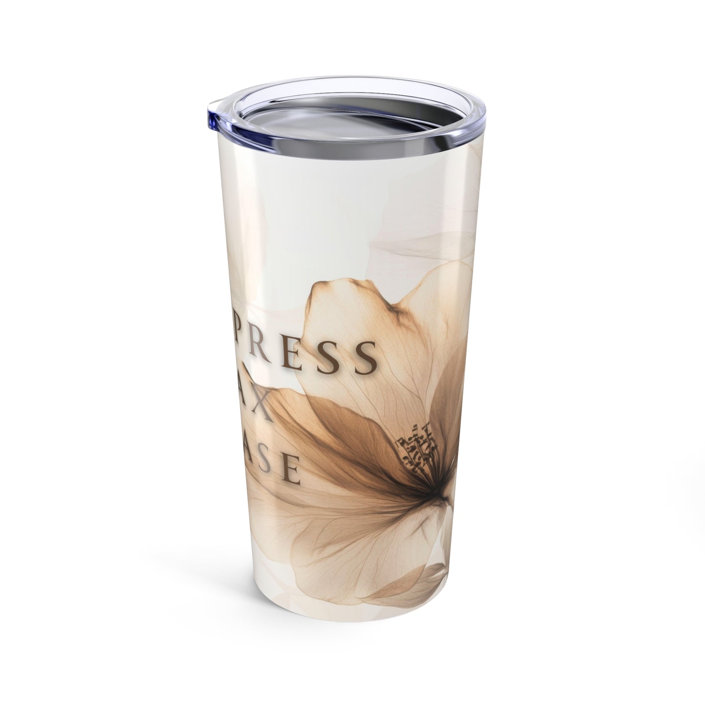 Decompress, Relax, Release Tumbler 20oz