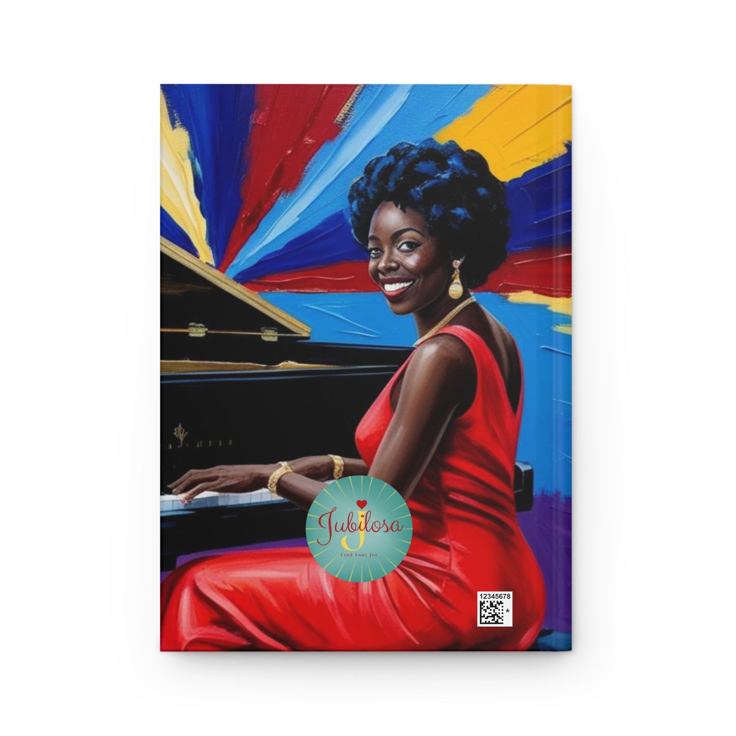 Jazz Serenade Hardcover Journal Matte