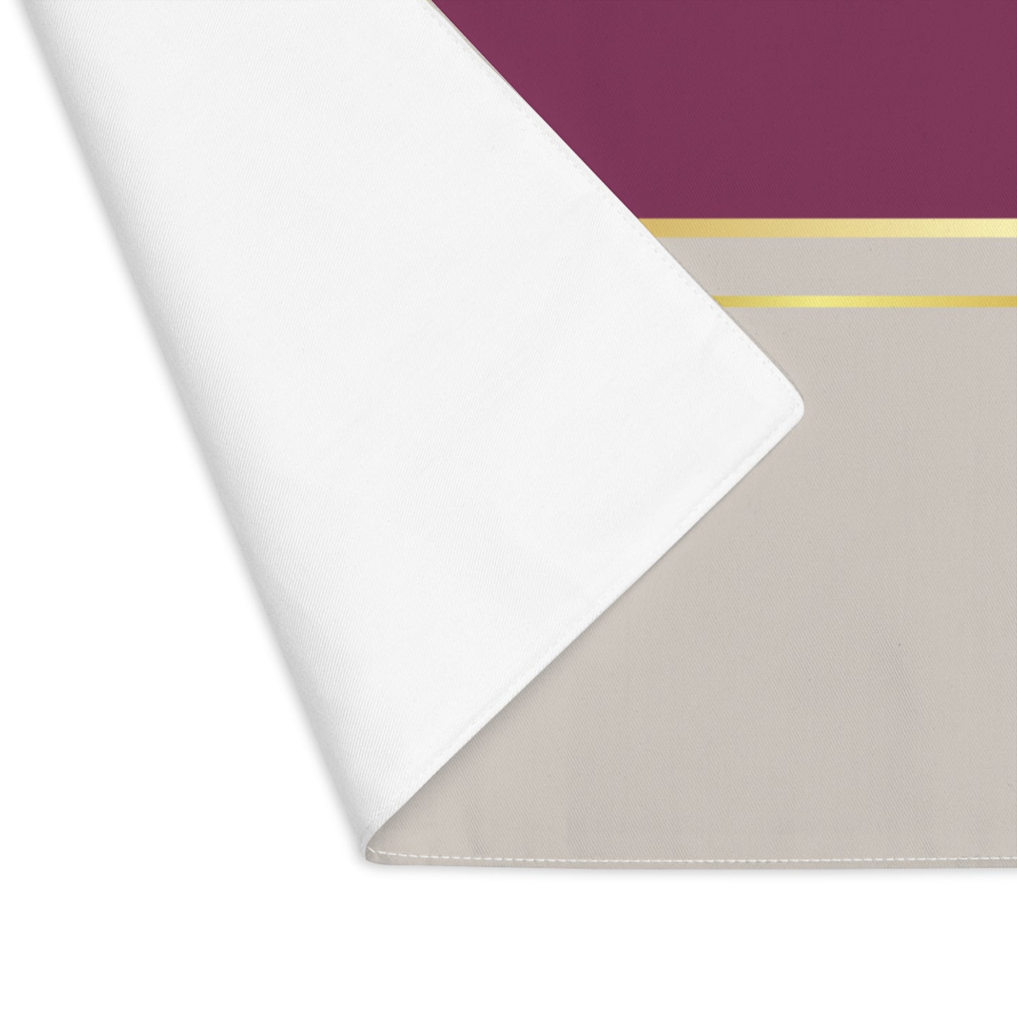 Fuchsia and Taupe Haven Placemat, 1pc