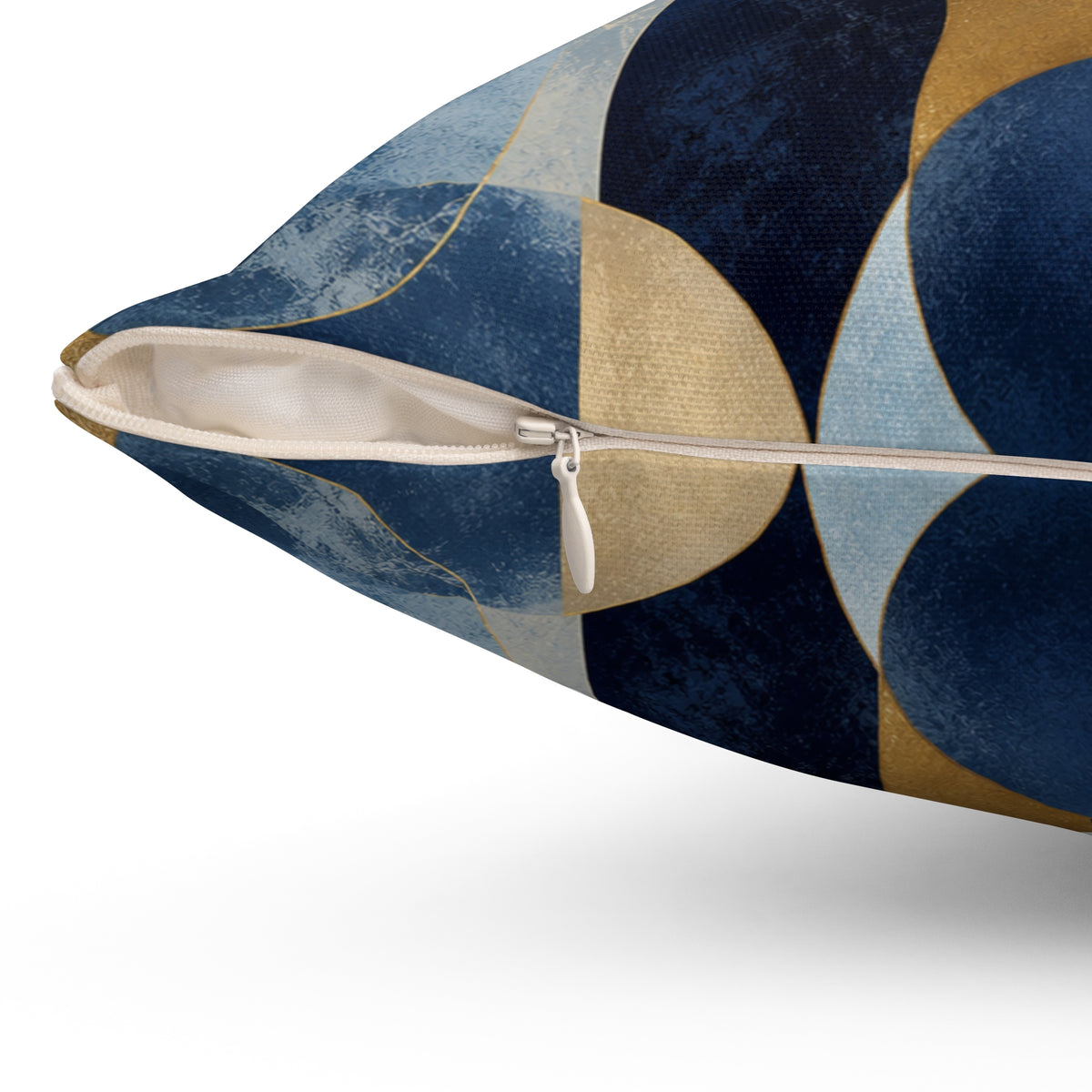 Azure Opulence Throw Pillow