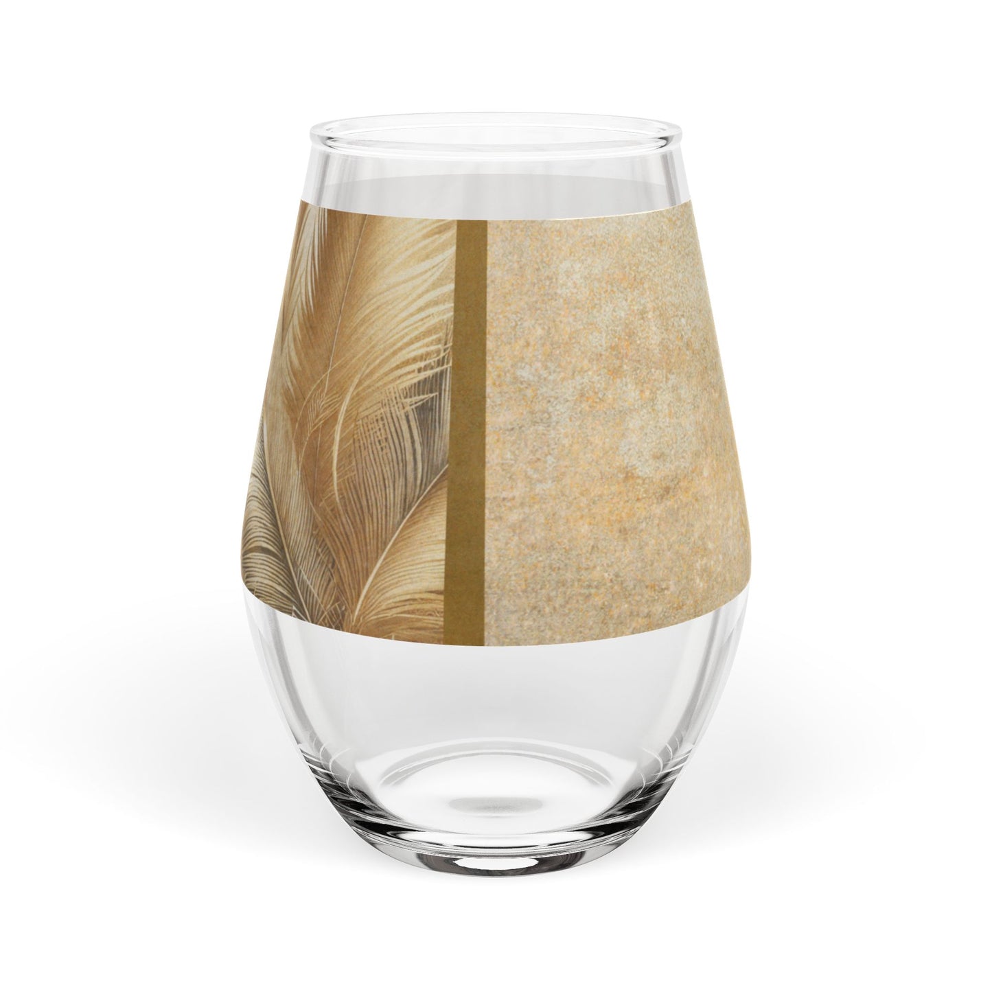 Fitzgerald Plume Stemless Wine Glass, 11.75oz