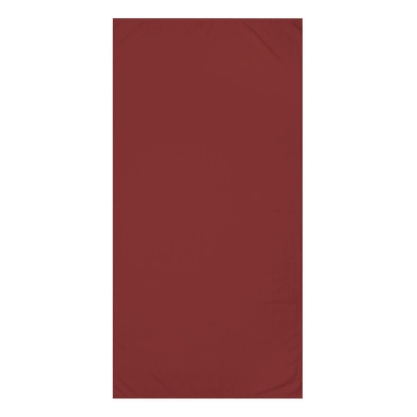 Velvet Rouge Plush Cotton Towel – Deep Burgundy Mink-Cotton