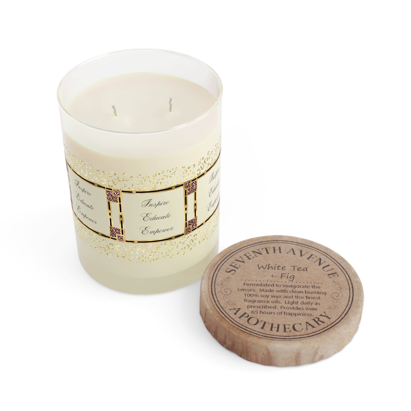 Teachers - Inspire & Educate Scented Candle - Full Glass, 11oz