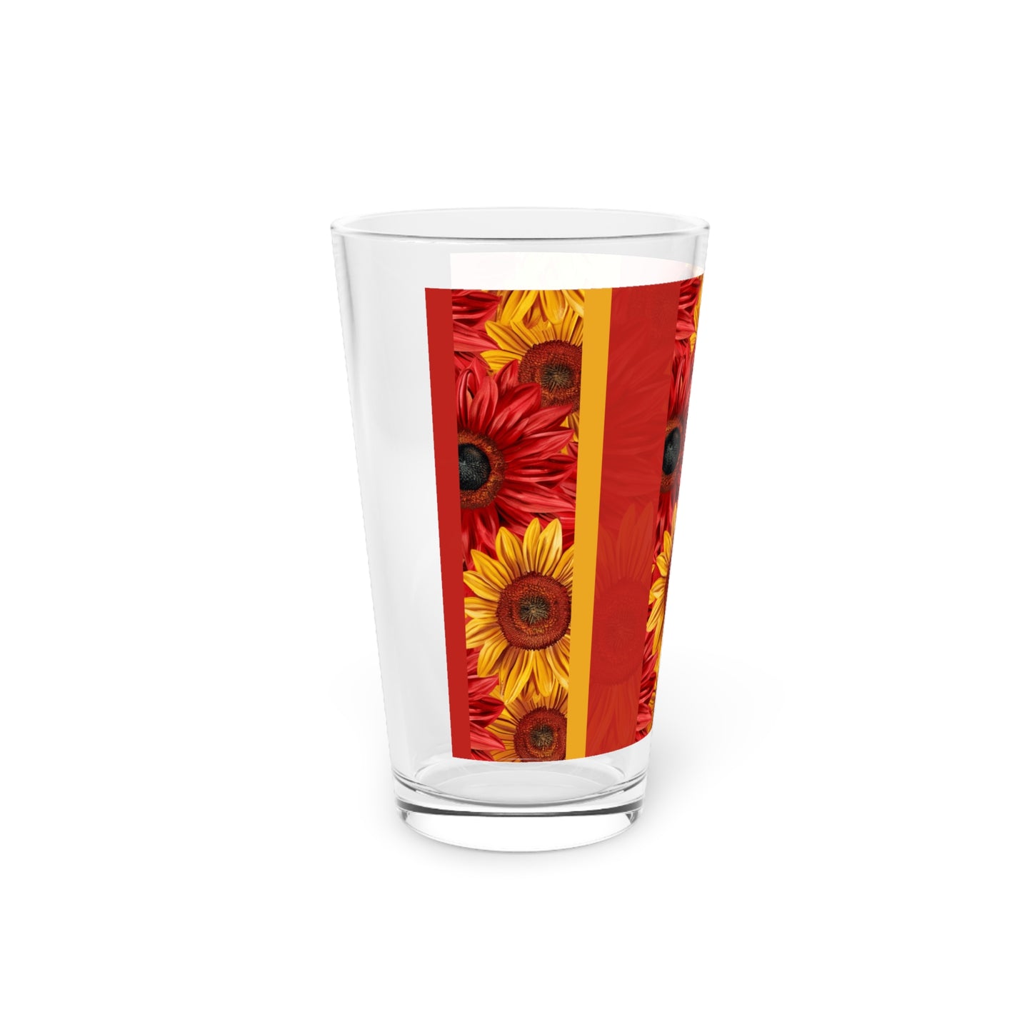 Crimson Gold Pint Glass, 16oz