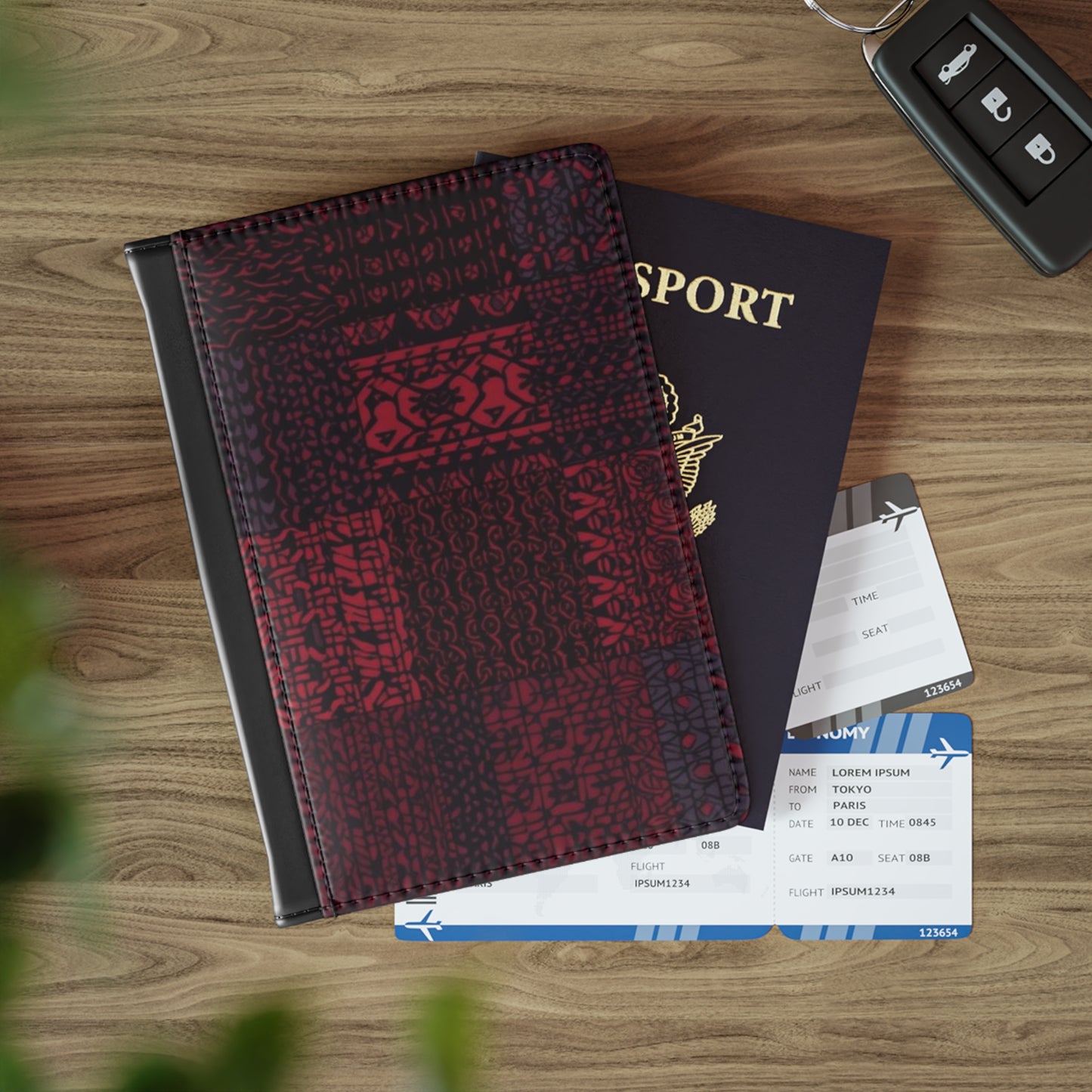 Boheme Rouge Passport Cover
