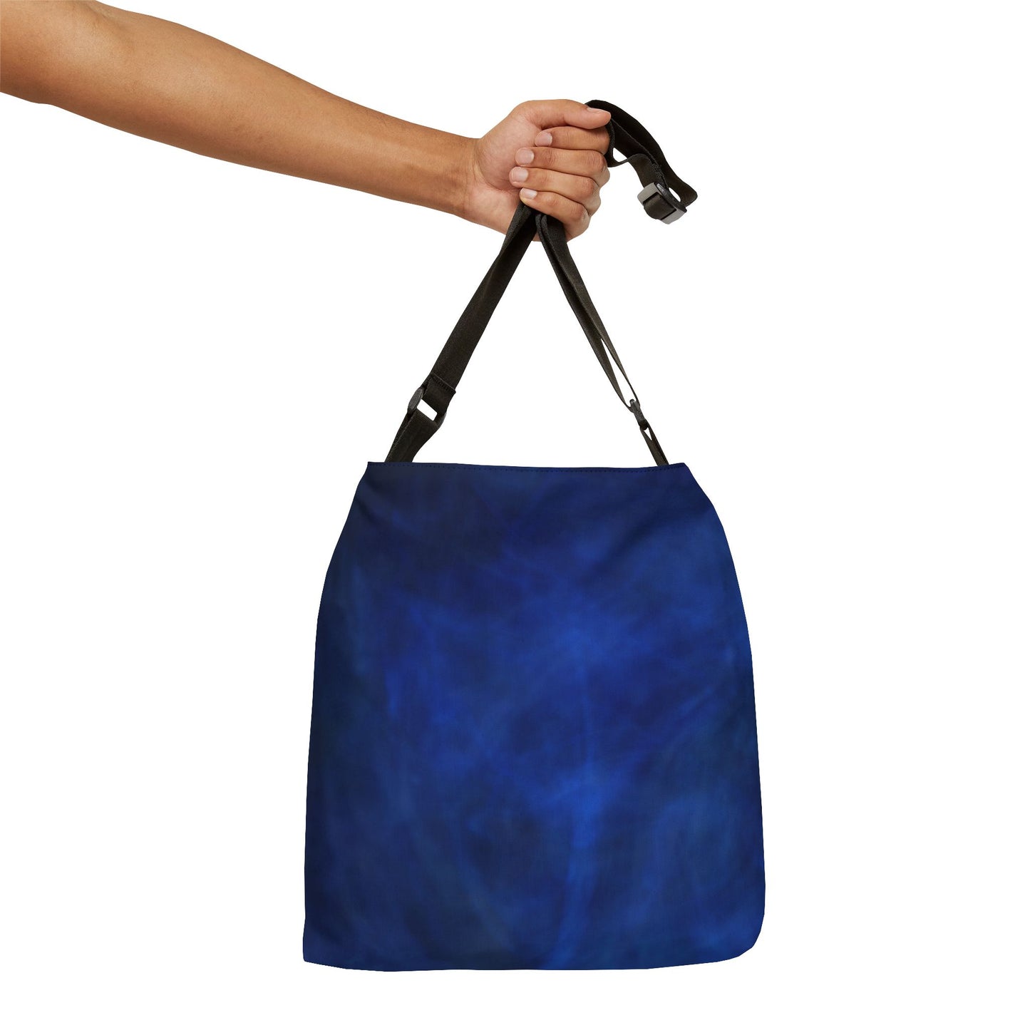 A Kind of Smoky Blue Adjustable Tote Bag (AOP)