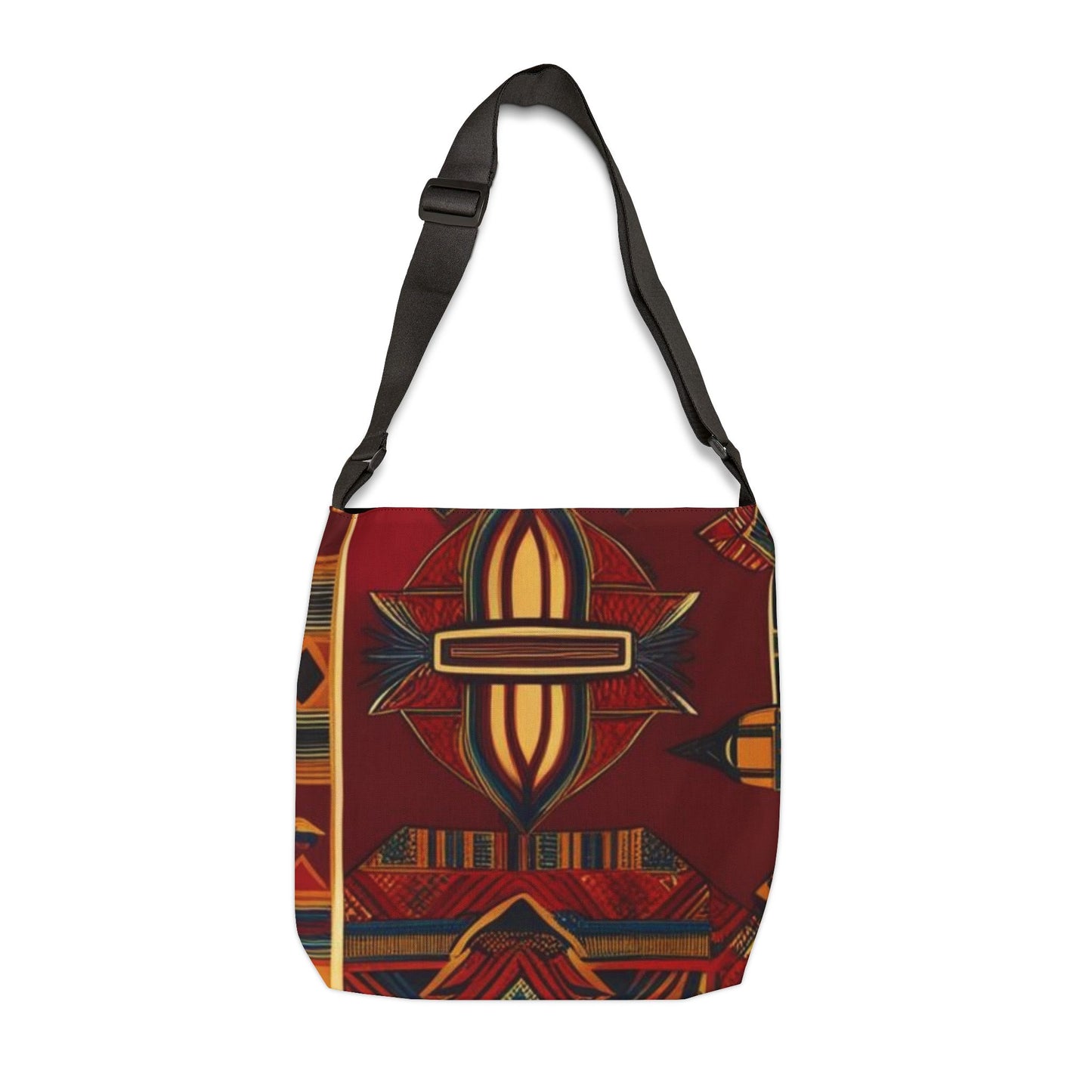 African Canvas 1 Adjustable Tote Bag (AOP)