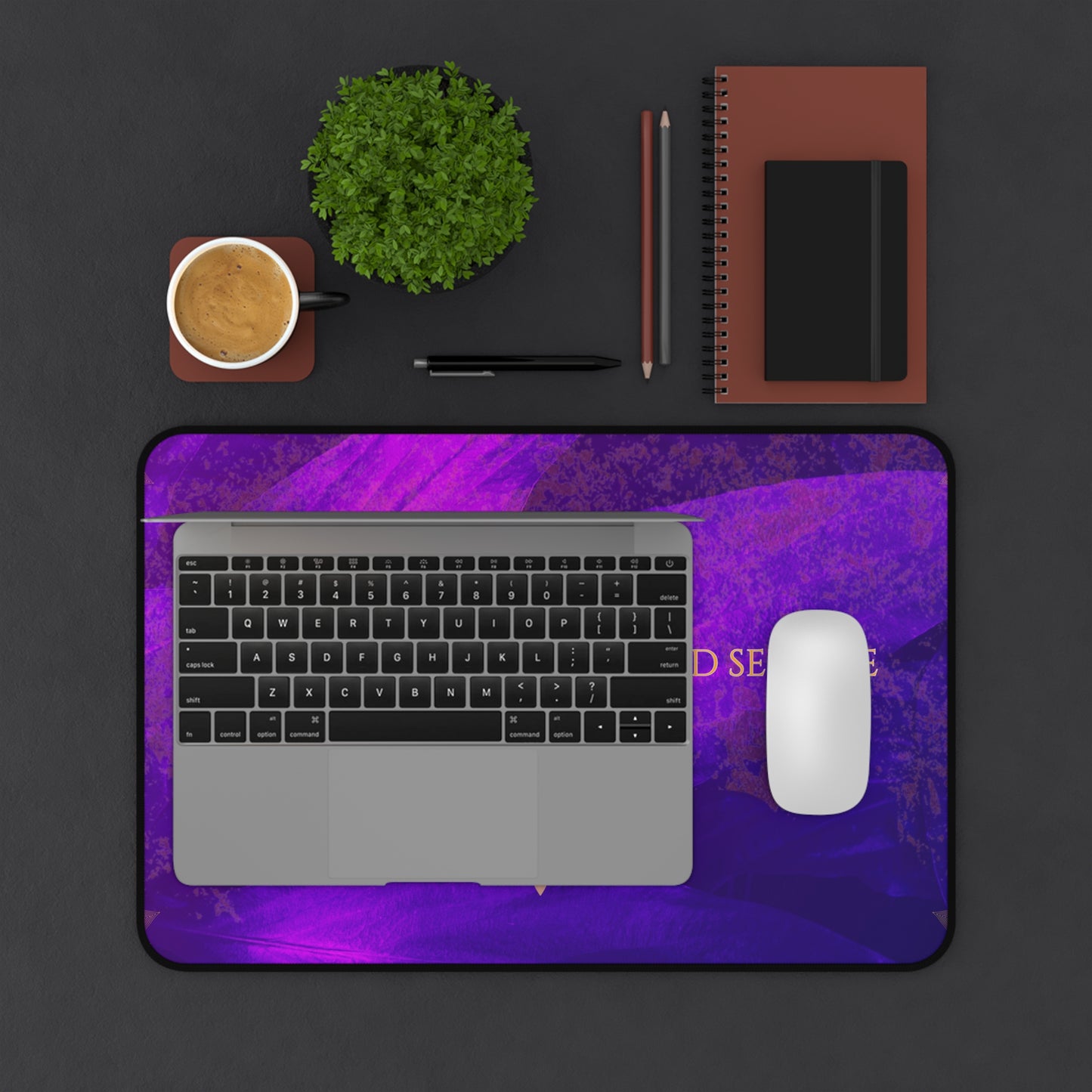 Her Mission Desk Mat