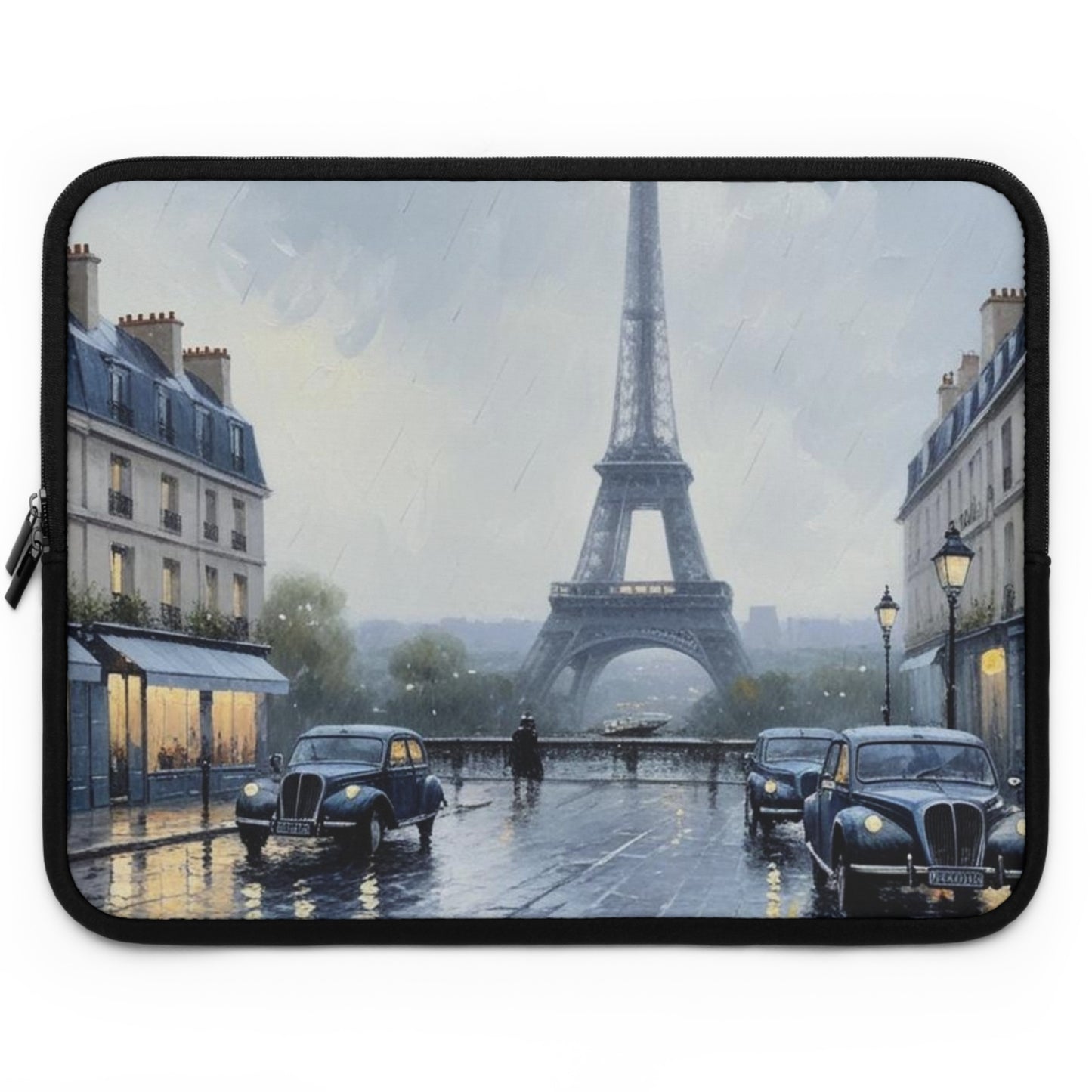 A Rainy Day in Paris Laptop Sleeve