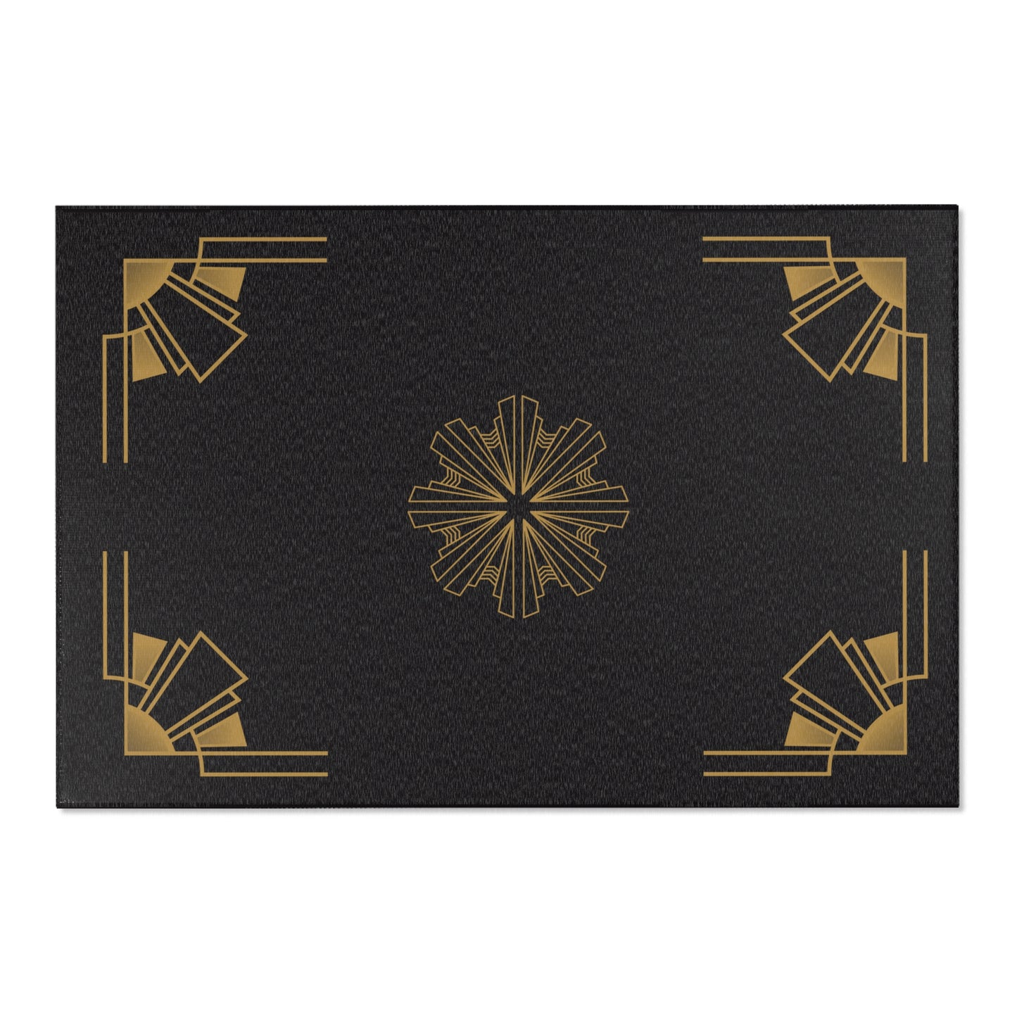 Midnight Luxe (Ebony) Area Rugs