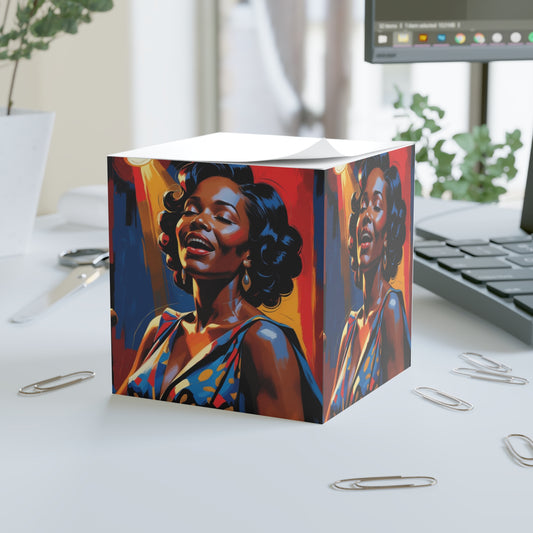 Jazz Songstress Note Cube