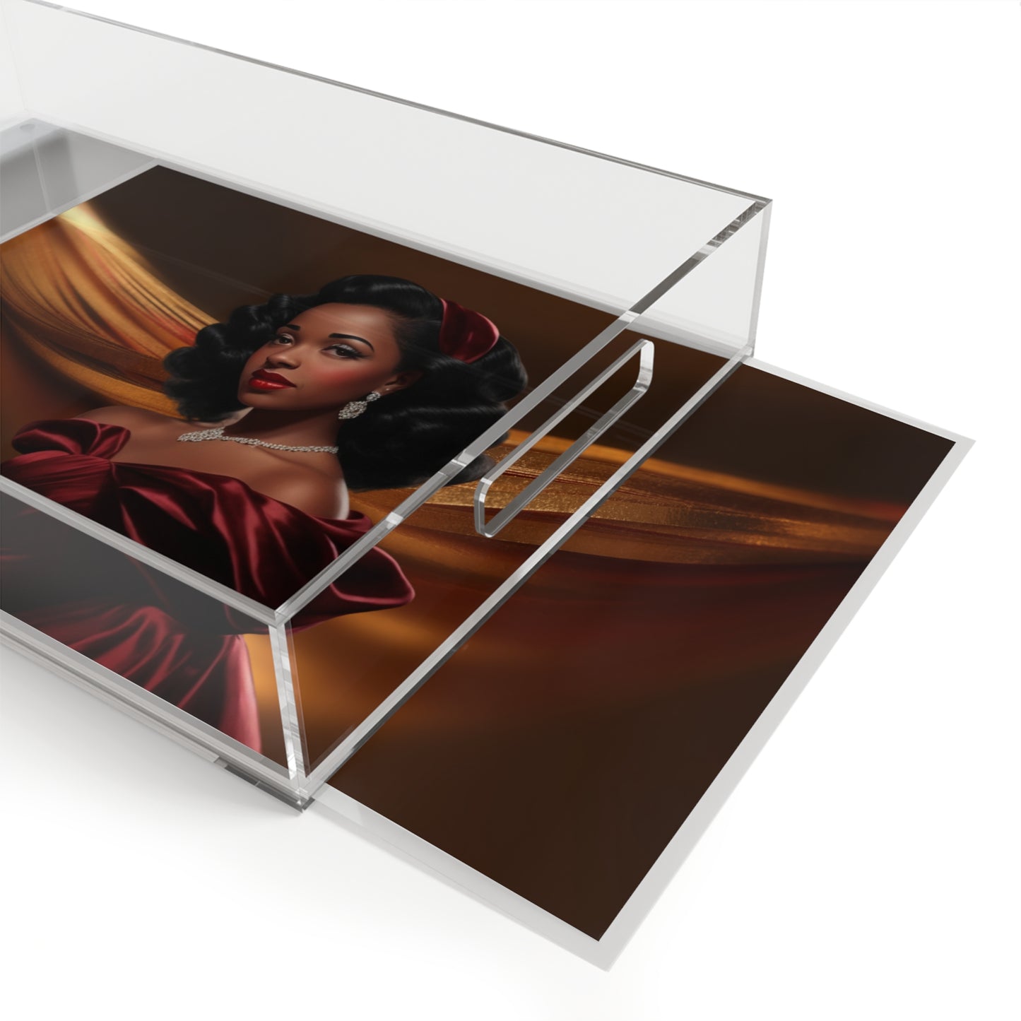 Retro Glam Girls "Myra" Acrylic Serving Tray