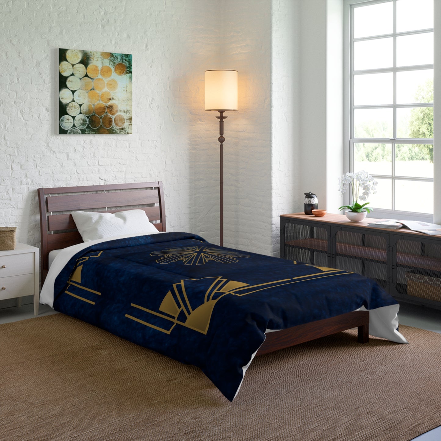 Midnight Luxe (Cobalt Blue) Comforter