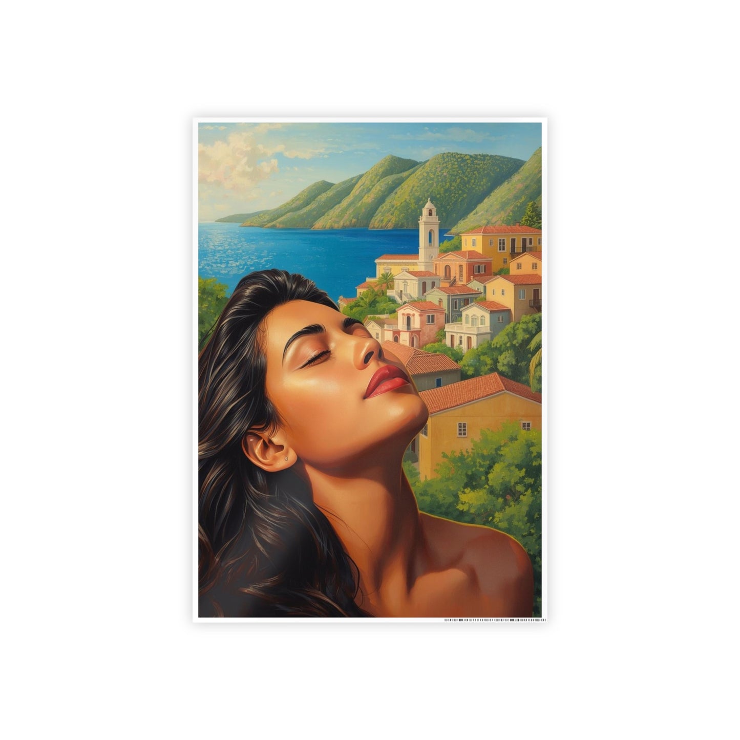 Sunrise in Puerto Rico Gloss Posters