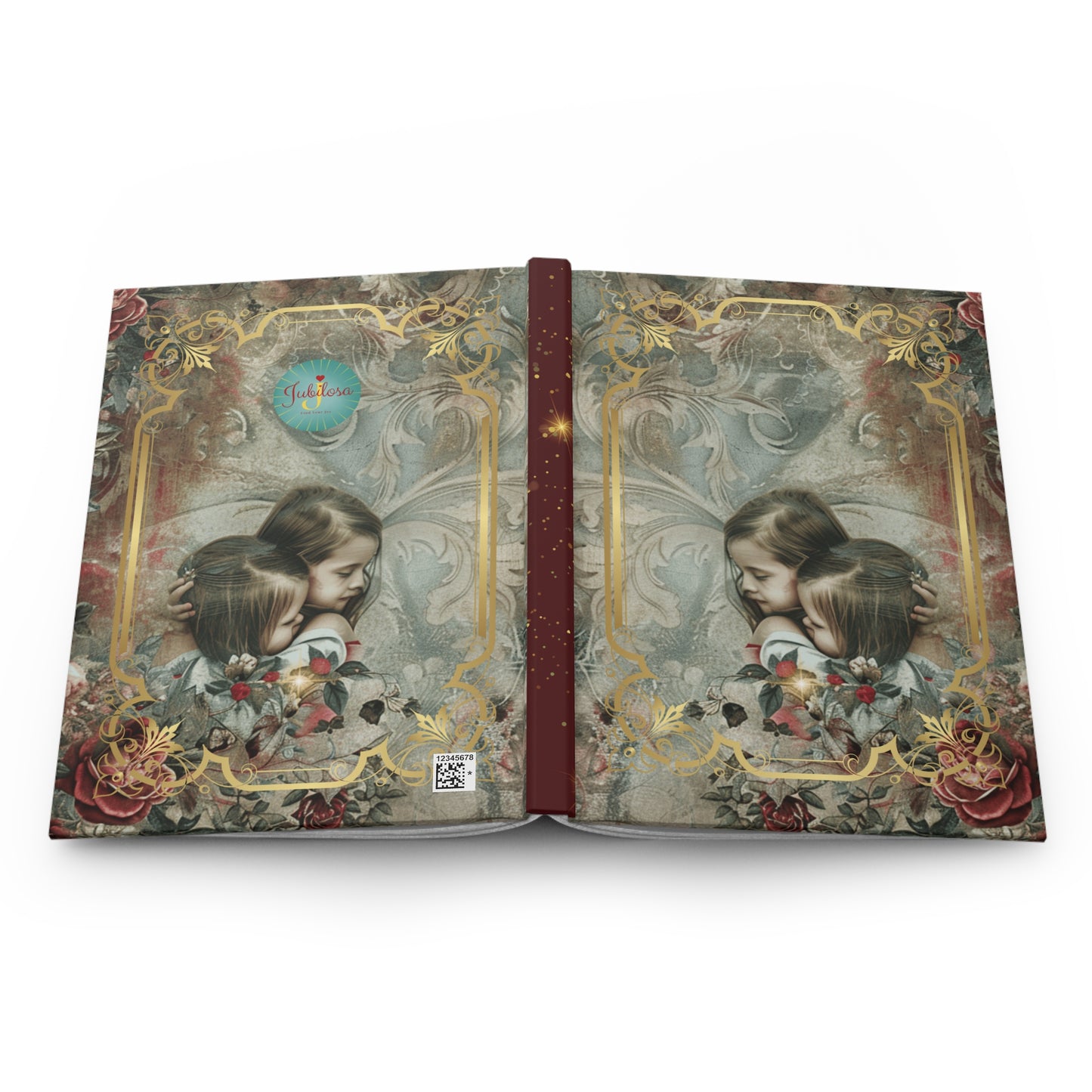 Charming Embrace Hardcover Journal Matte