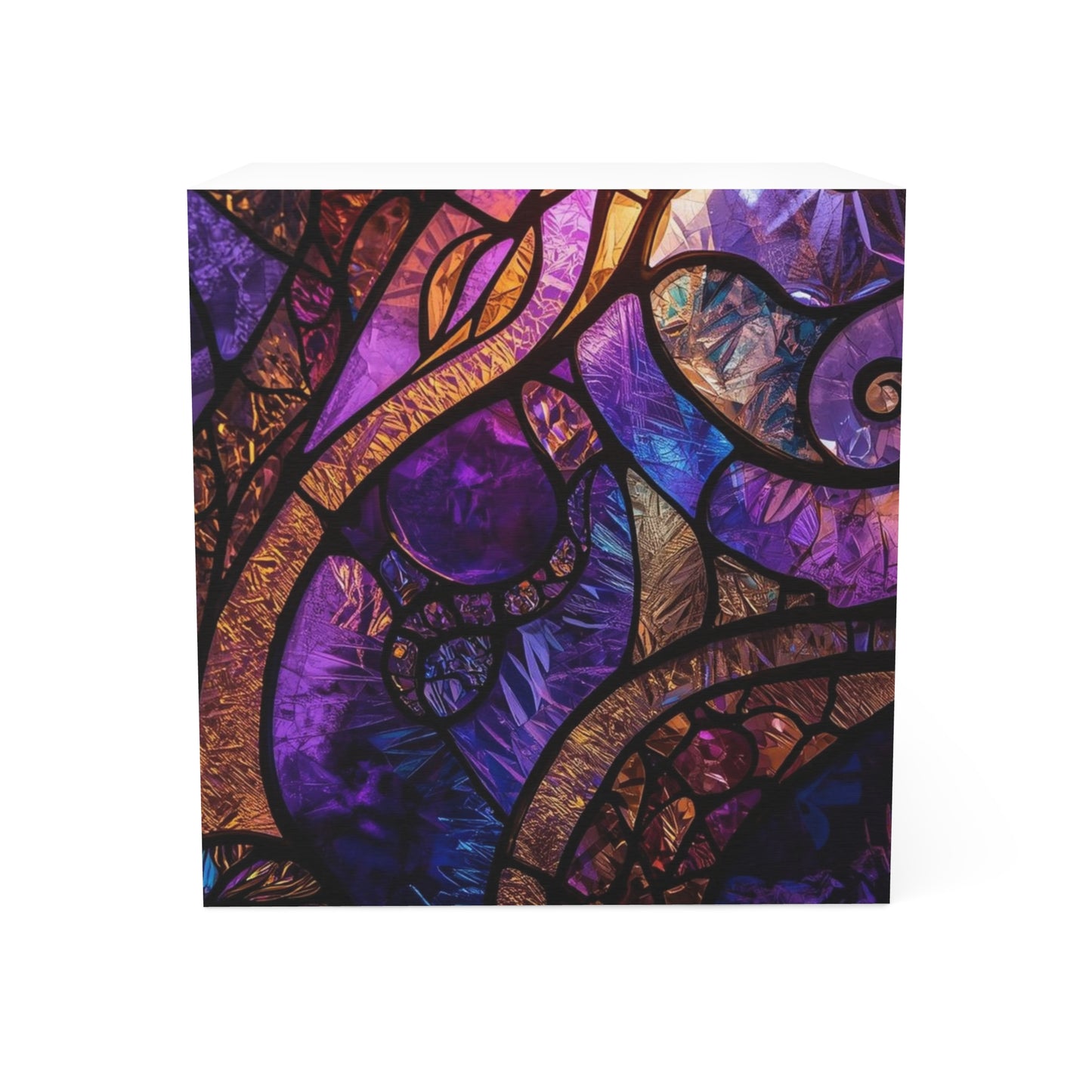 Moonlit Violet Note Cube