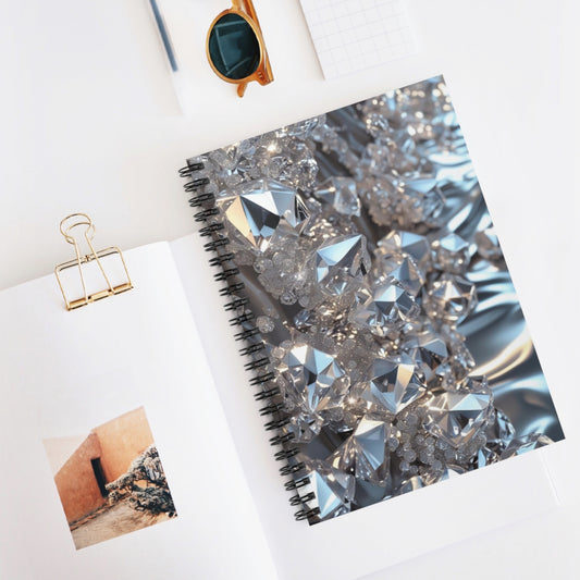 Diamond Life Spiral Notebook - Ruled Line