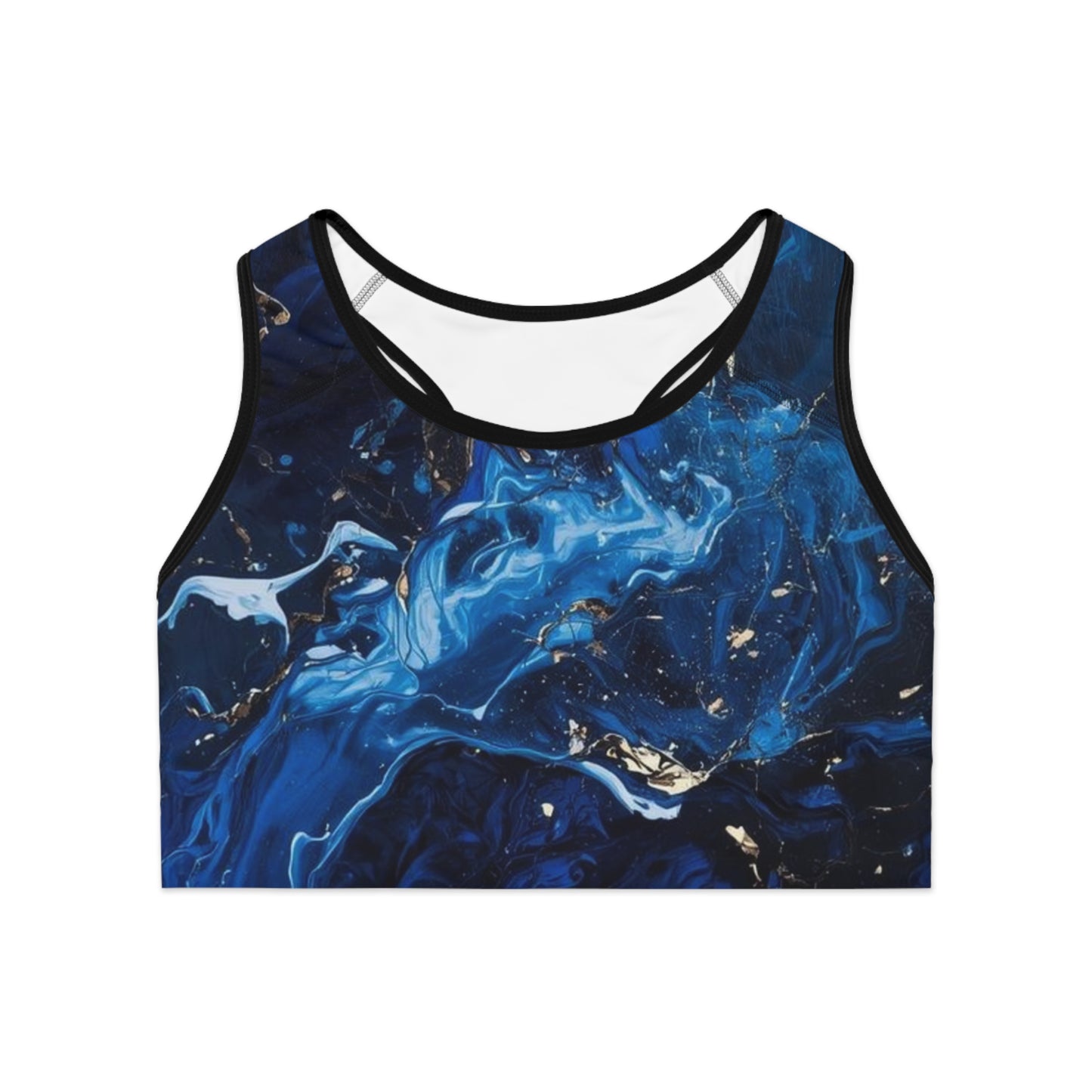 Indigo Motion Sports Bra (AOP)