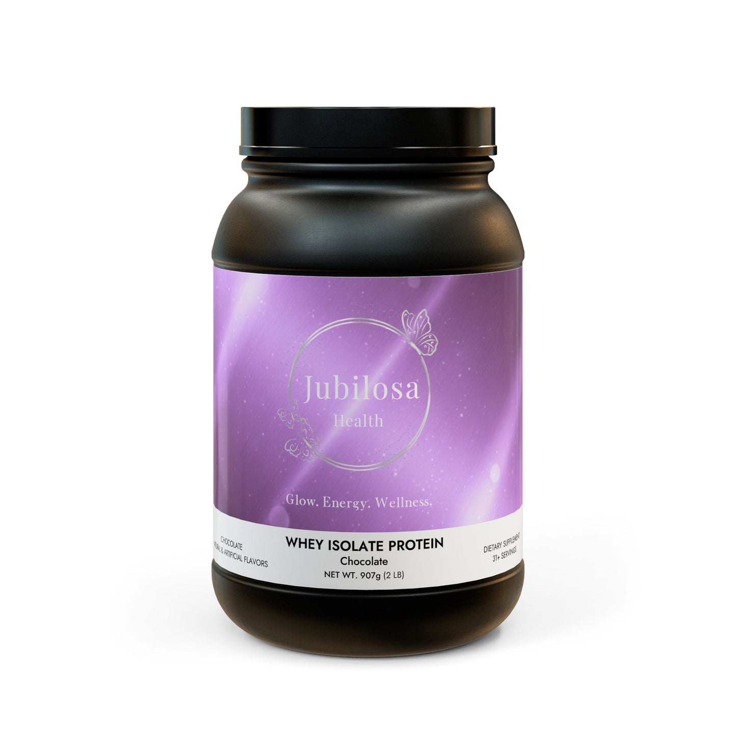 Jubilosa Health Whey Isolate Protein Supplement (907g, 2lb)