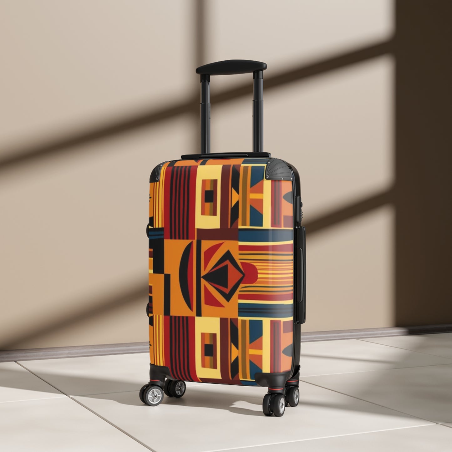 African Canvas 2 Suitcase