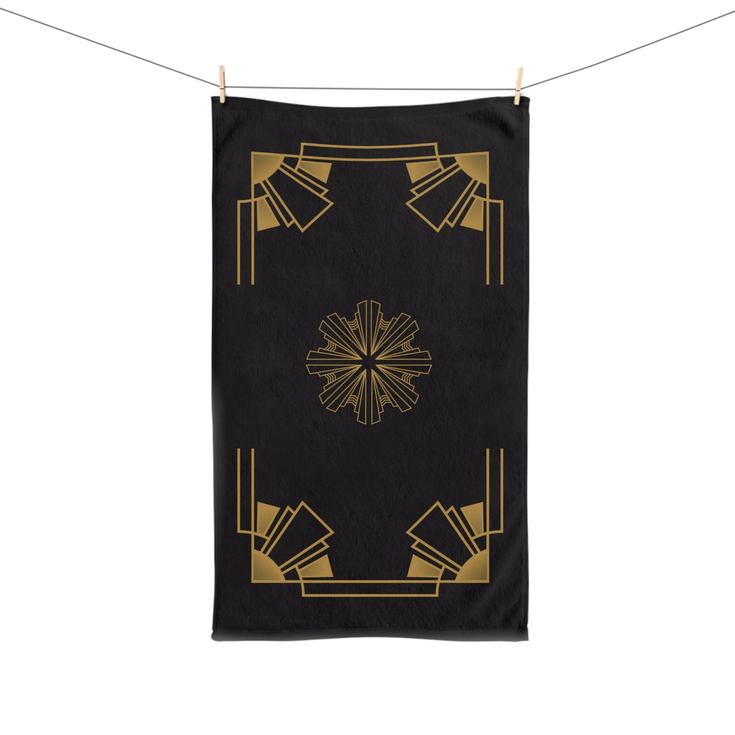 Midnight Luxe (Ebony) Hand Towel