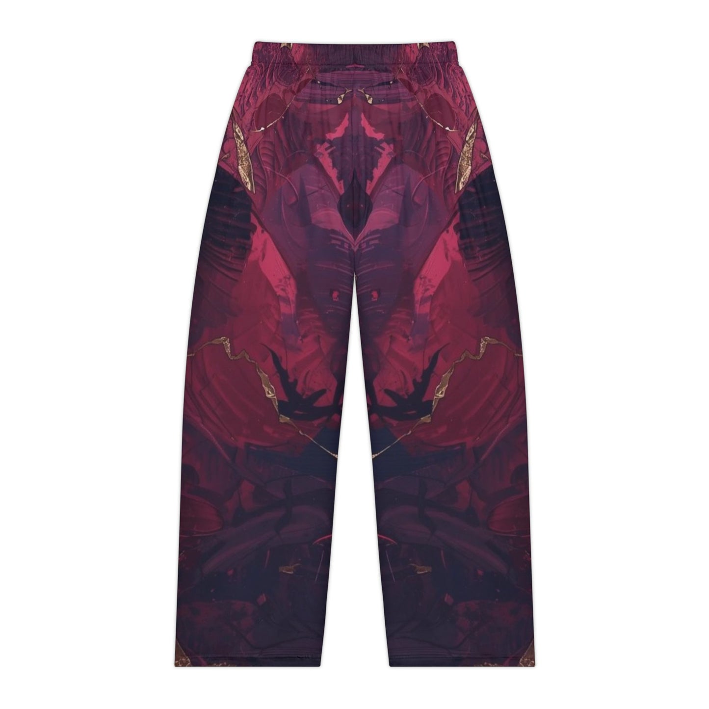 Raspberry Motion Women's Pajama Pants (AOP)