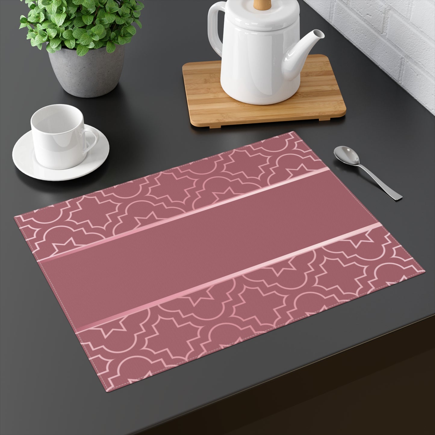 Blush of Rose Placemat, 1pc