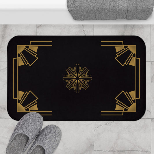 Midnight Luxe (Ebony) Bath Mat