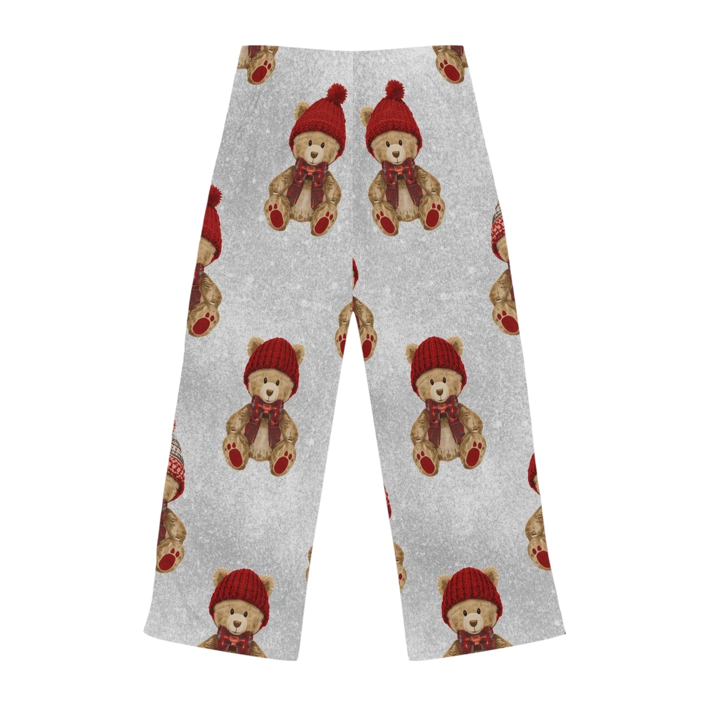 Cozy Winter Bears Women's Pajama Pants (AOP)