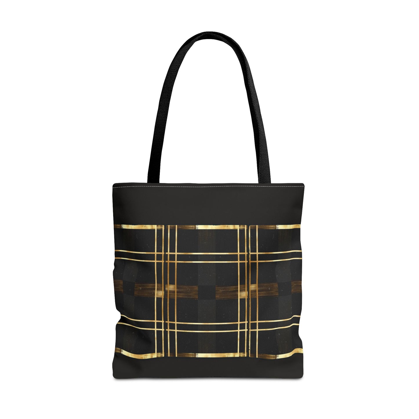 Noir & Gold Glam Tote Bag (AOP)