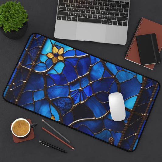 Sapphire Radiance Desk Mat