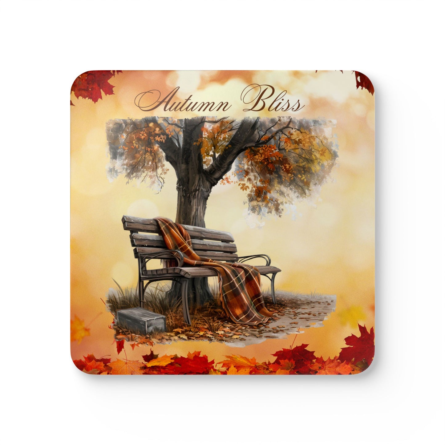 Autumn Bliss Corkwood Coaster Set