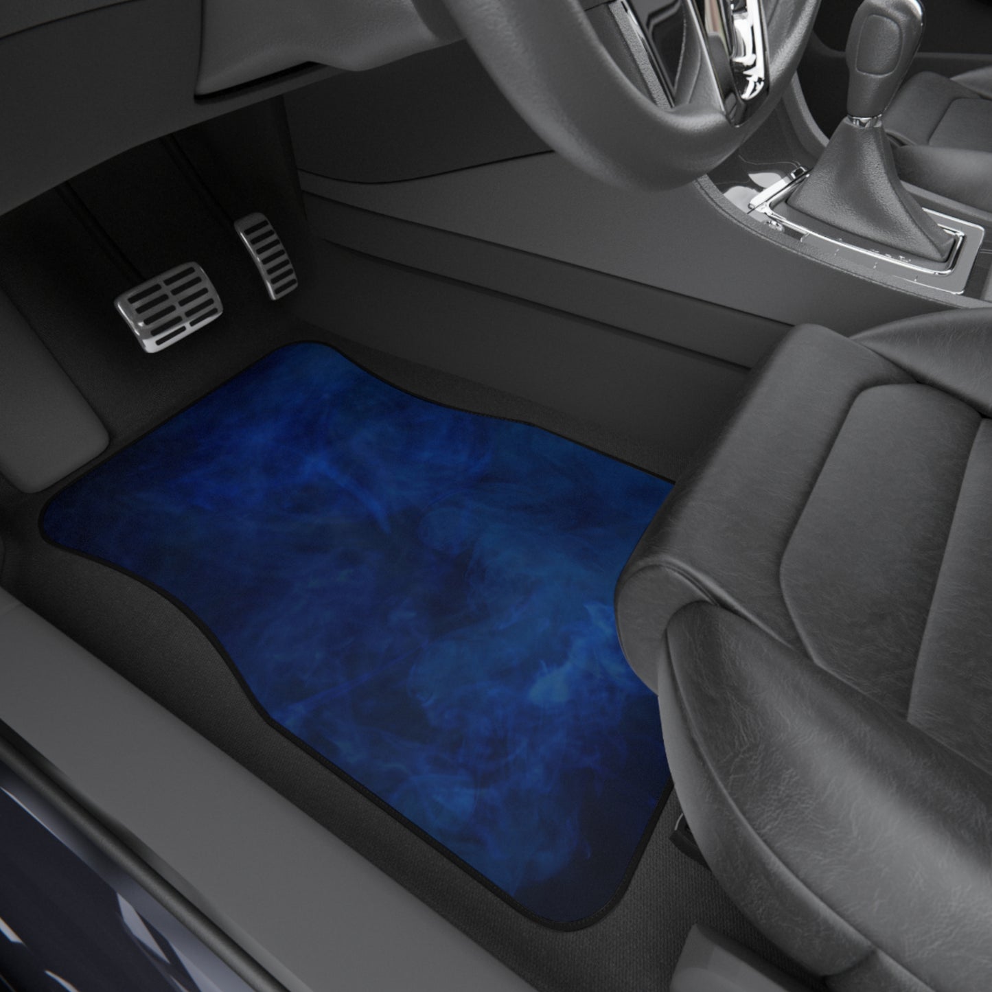 A Smoky Kind of Blue Car Mats (Set of 4)