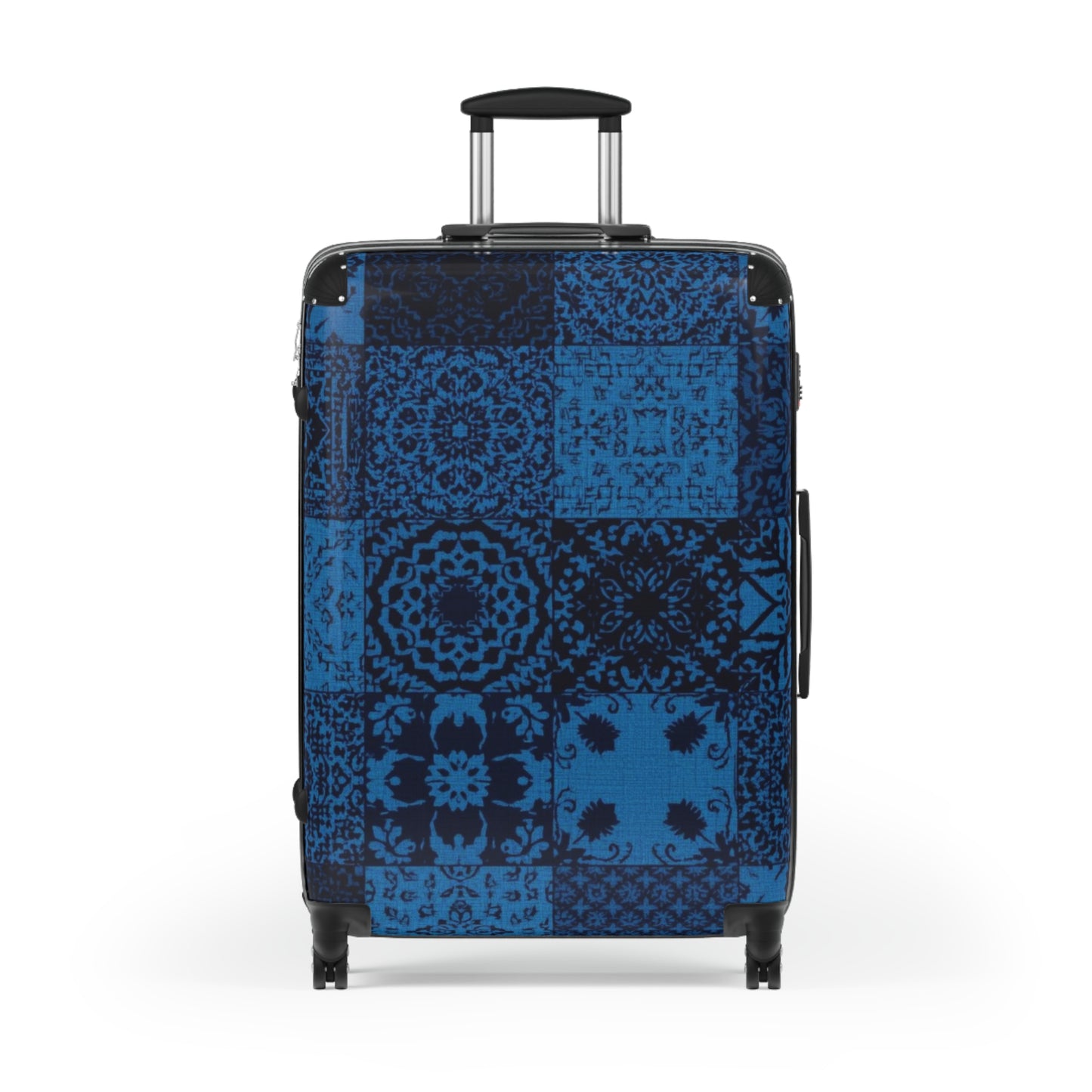Boheme Bleu Carry-On Suitcase — Mosaic Travel Luggage