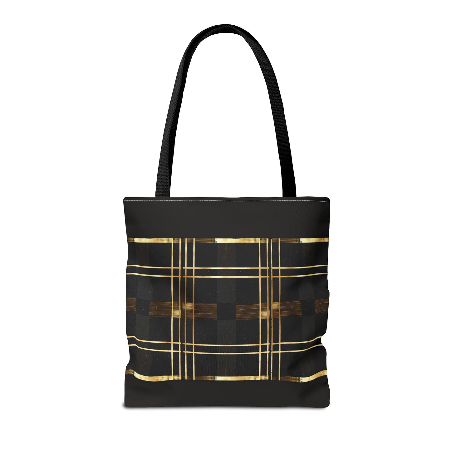 Noir & Gold Glam Tote Bag (AOP)