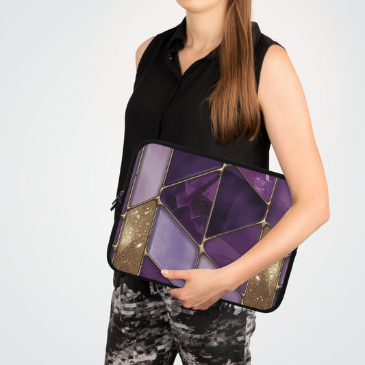 Amethyst Mosaic Laptop Sleeve