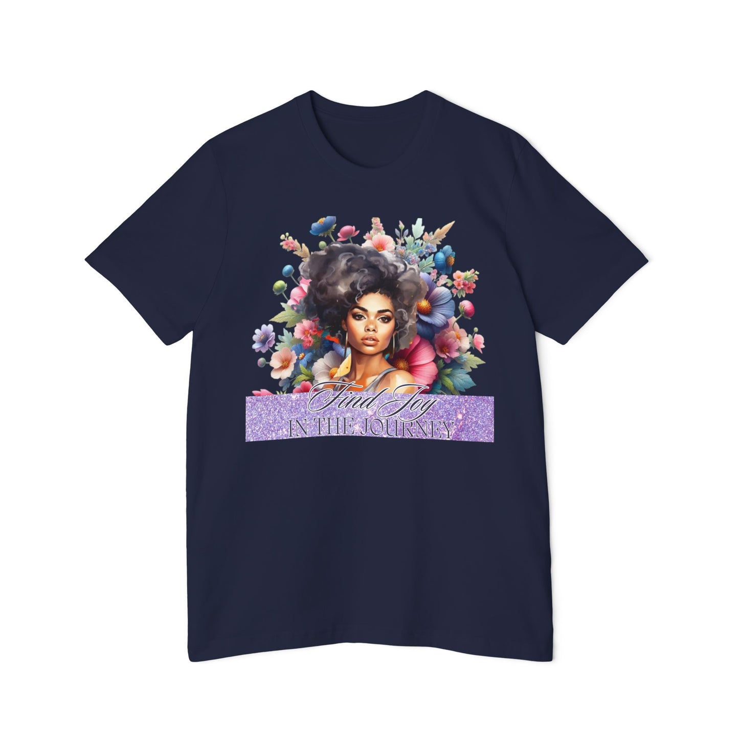 Portrait Graphic T-Shirt — "In The Journey" Inspirational Women’s Tee