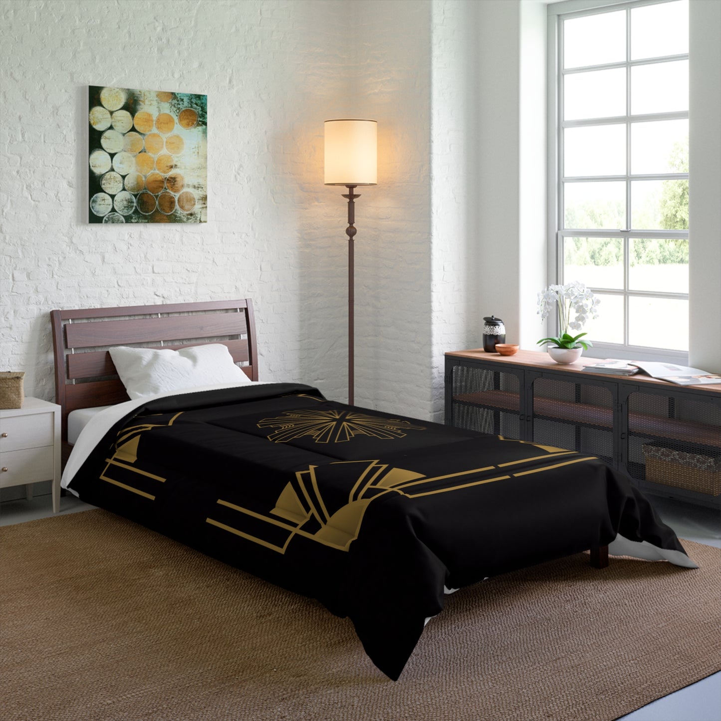 Midnight Luxe (Ebony) Comforter